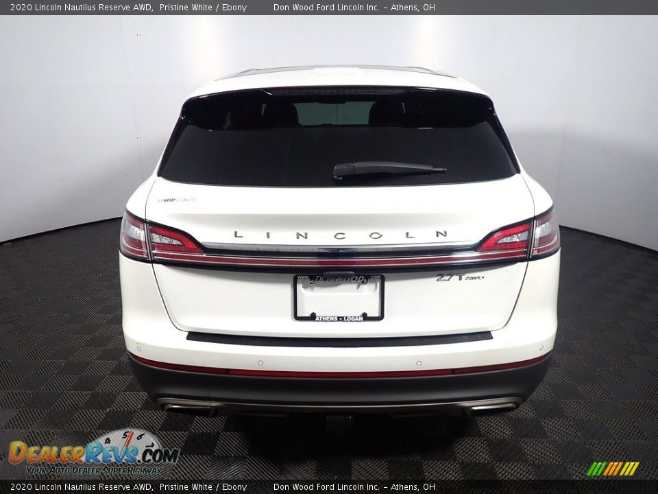 2020 Lincoln Nautilus Reserve AWD Pristine White / Ebony Photo #15