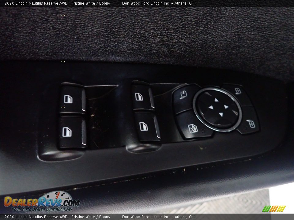 2020 Lincoln Nautilus Reserve AWD Pristine White / Ebony Photo #23