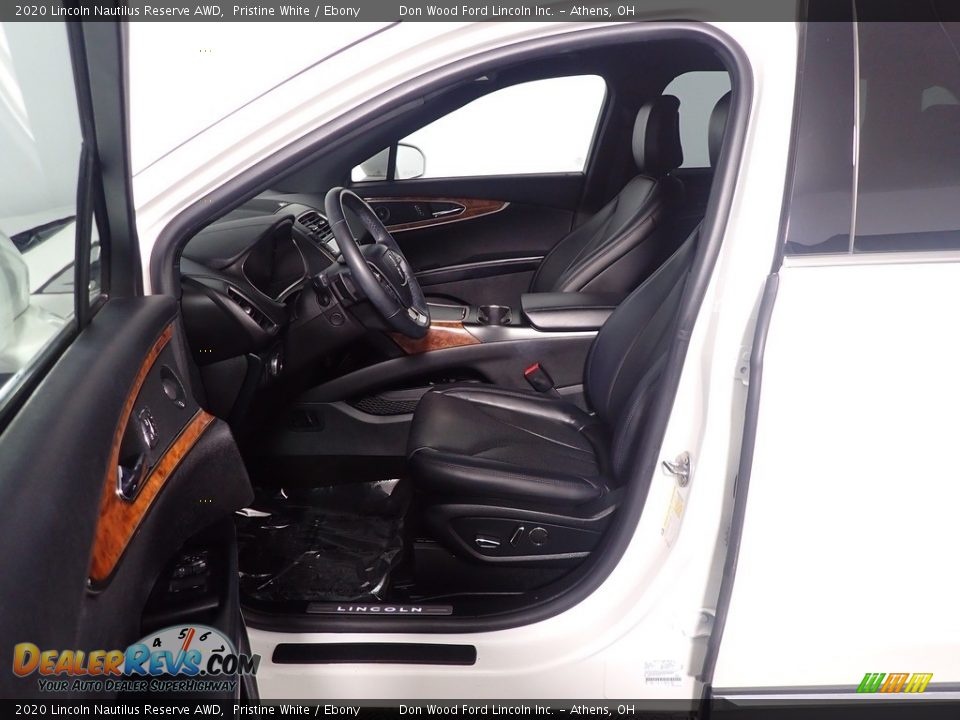 2020 Lincoln Nautilus Reserve AWD Pristine White / Ebony Photo #24