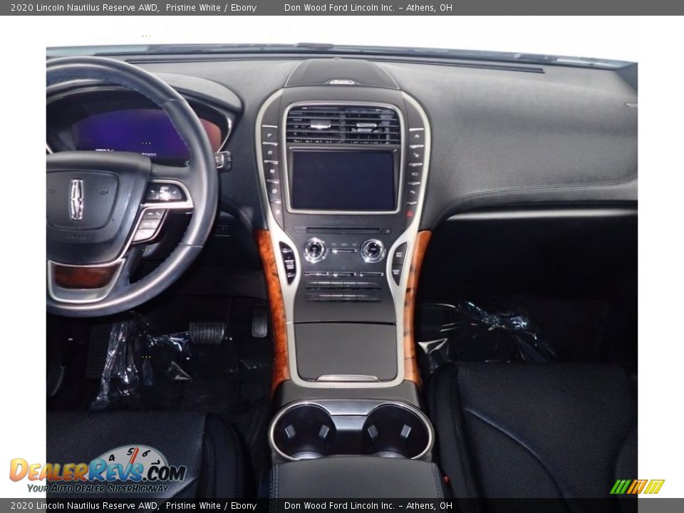 2020 Lincoln Nautilus Reserve AWD Pristine White / Ebony Photo #27