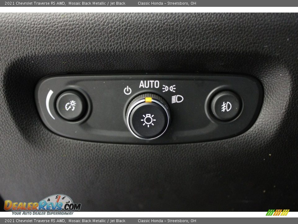 2021 Chevrolet Traverse RS AWD Mosaic Black Metallic / Jet Black Photo #20