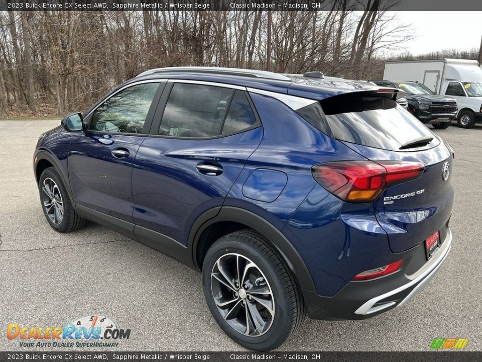 Sapphire Metallic 2023 Buick Encore GX Select AWD Photo #2