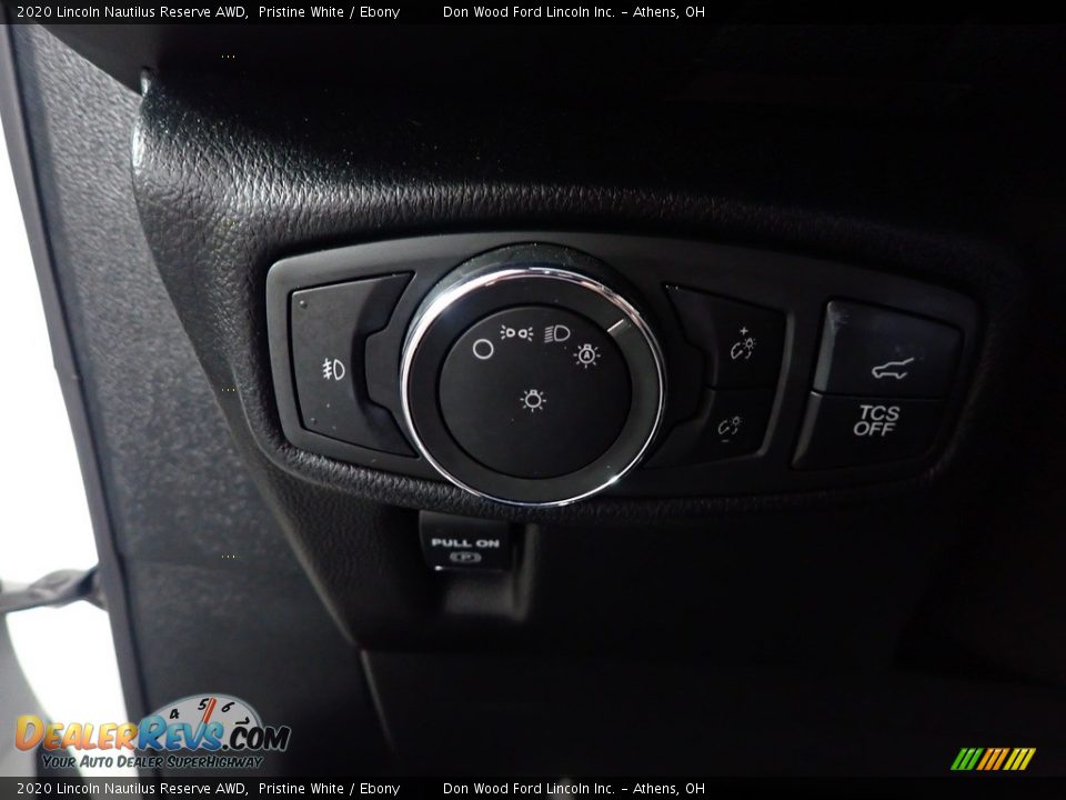 2020 Lincoln Nautilus Reserve AWD Pristine White / Ebony Photo #33