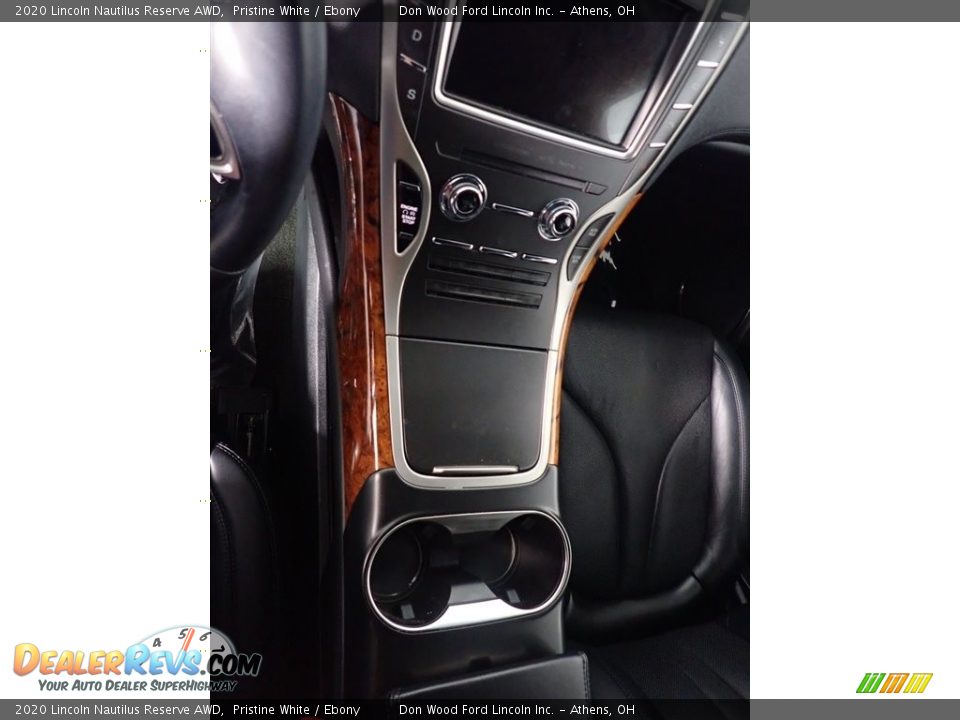 2020 Lincoln Nautilus Reserve AWD Pristine White / Ebony Photo #34