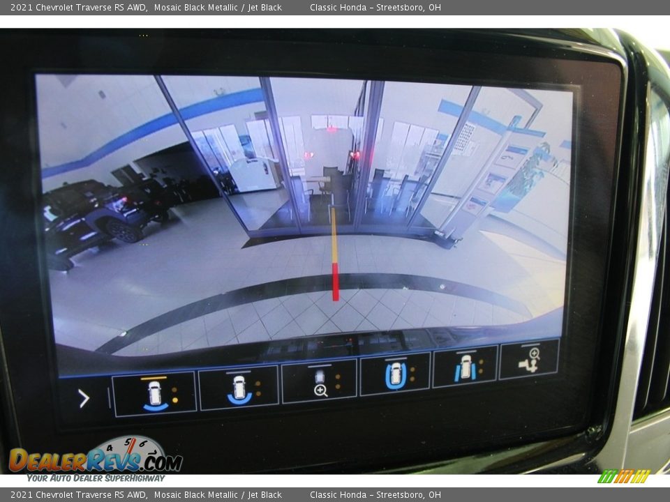 2021 Chevrolet Traverse RS AWD Mosaic Black Metallic / Jet Black Photo #26