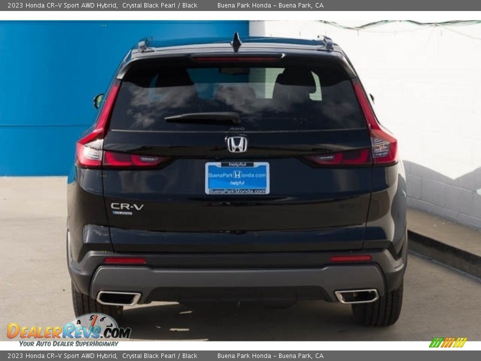 2023 Honda CR-V Sport AWD Hybrid Crystal Black Pearl / Black Photo #7