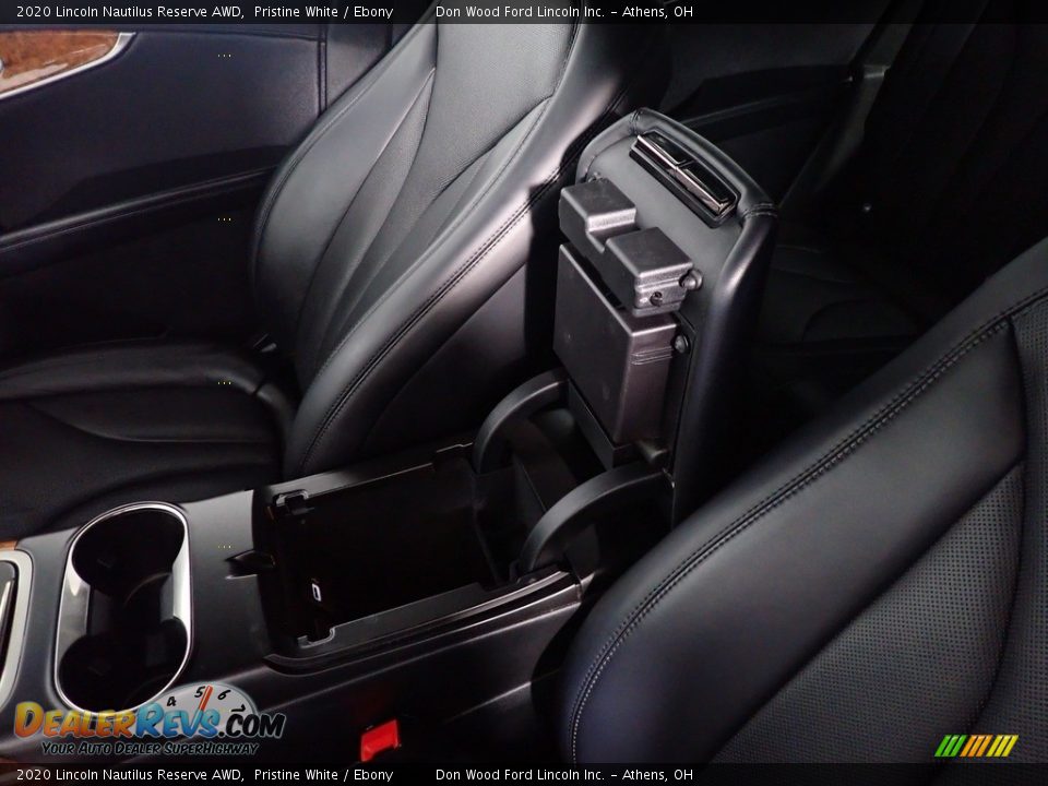 2020 Lincoln Nautilus Reserve AWD Pristine White / Ebony Photo #35