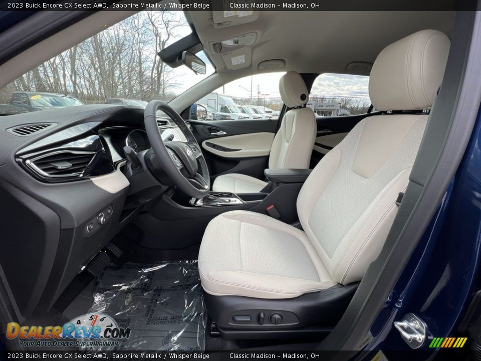 Whisper Beige Interior - 2023 Buick Encore GX Select AWD Photo #6