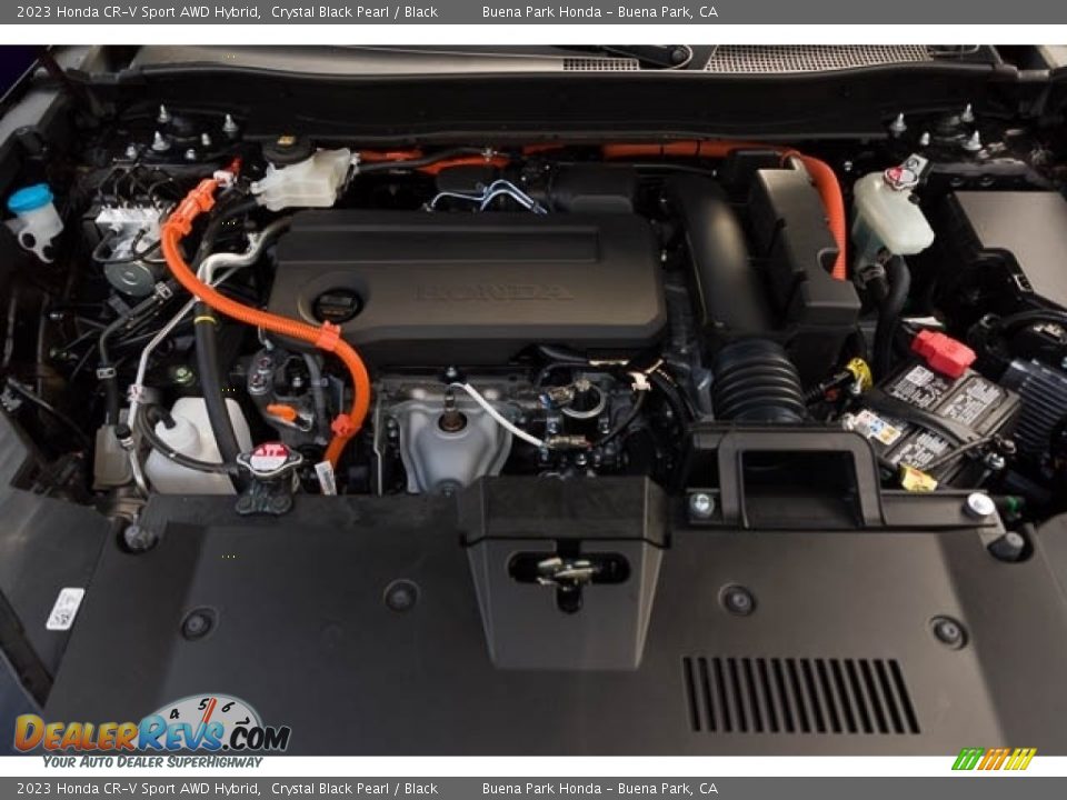 2023 Honda CR-V Sport AWD Hybrid 2.0 Liter DOHC 16-Valve i-VTEC 4 Cylinder Gasoline/Electric Hybrid Engine Photo #9