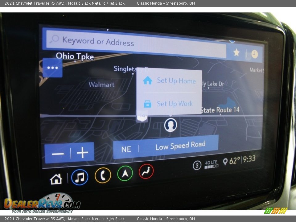 2021 Chevrolet Traverse RS AWD Mosaic Black Metallic / Jet Black Photo #30