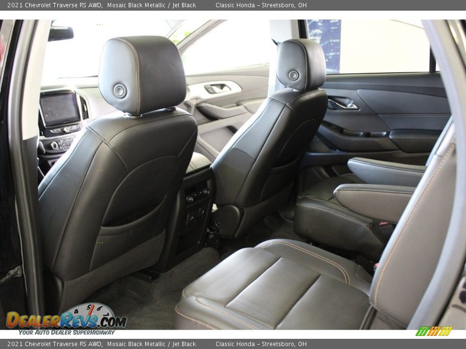 2021 Chevrolet Traverse RS AWD Mosaic Black Metallic / Jet Black Photo #36