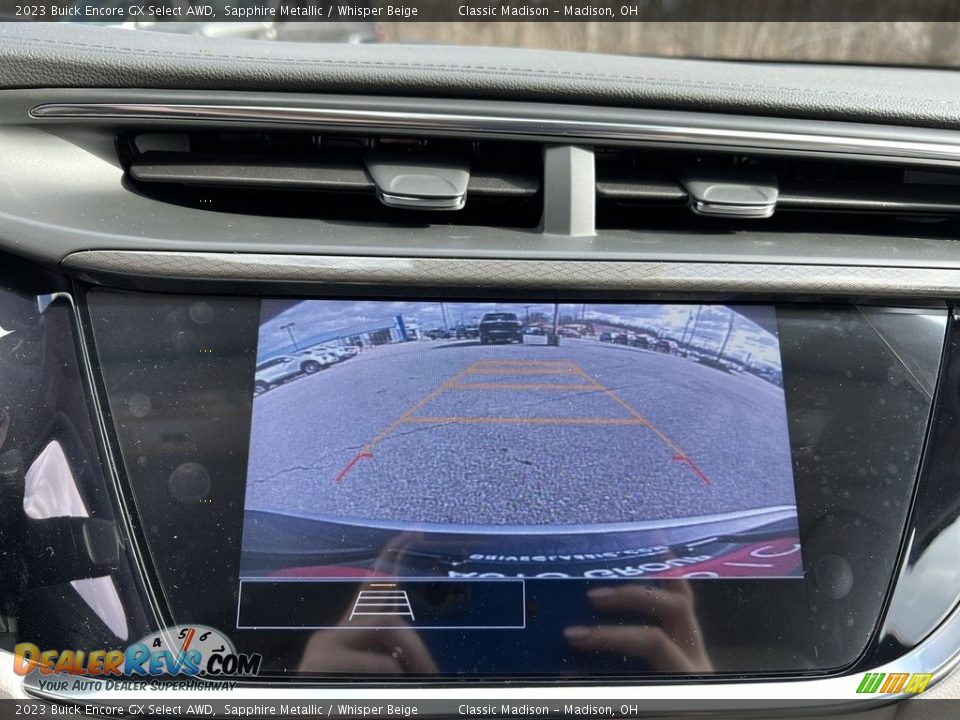 2023 Buick Encore GX Select AWD Sapphire Metallic / Whisper Beige Photo #12
