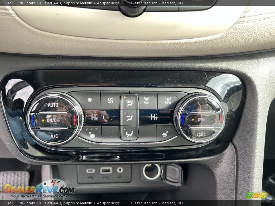 Controls of 2023 Buick Encore GX Select AWD Photo #13