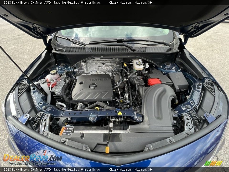 2023 Buick Encore GX Select AWD 1.3 Liter Turbocharged DOHC 12-Valve VVT 3 Cylinder Engine Photo #19