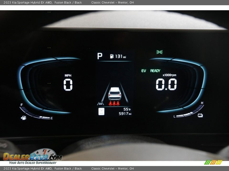 2023 Kia Sportage Hybrid EX AWD Gauges Photo #8