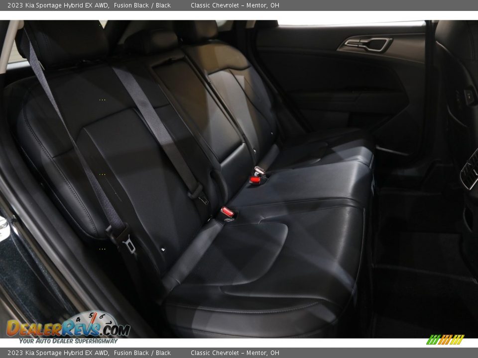 2023 Kia Sportage Hybrid EX AWD Fusion Black / Black Photo #21