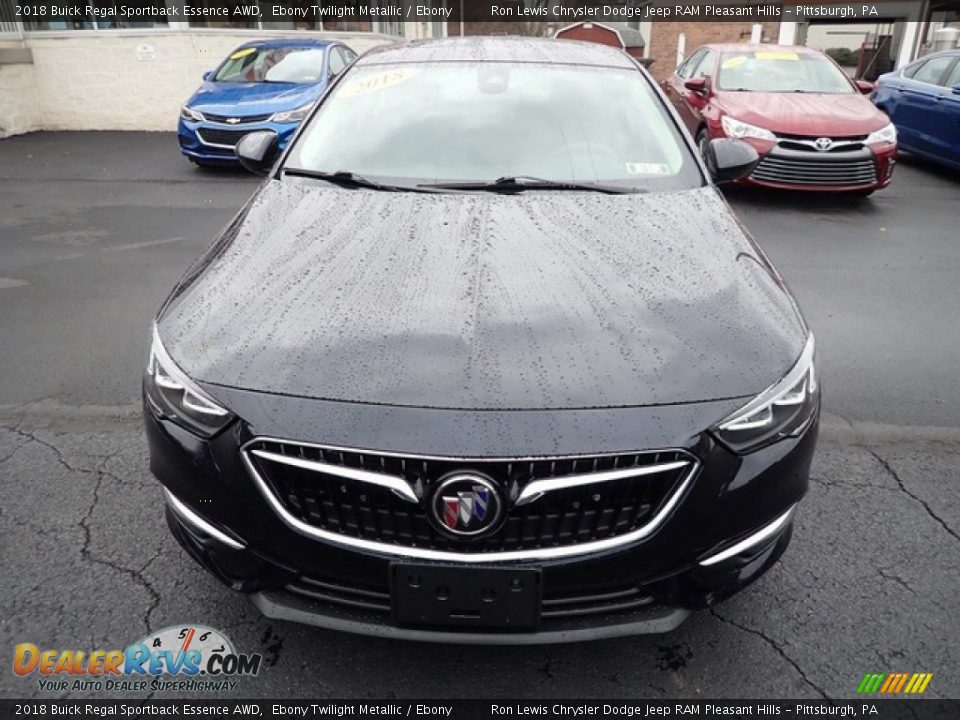 2018 Buick Regal Sportback Essence AWD Ebony Twilight Metallic / Ebony Photo #3