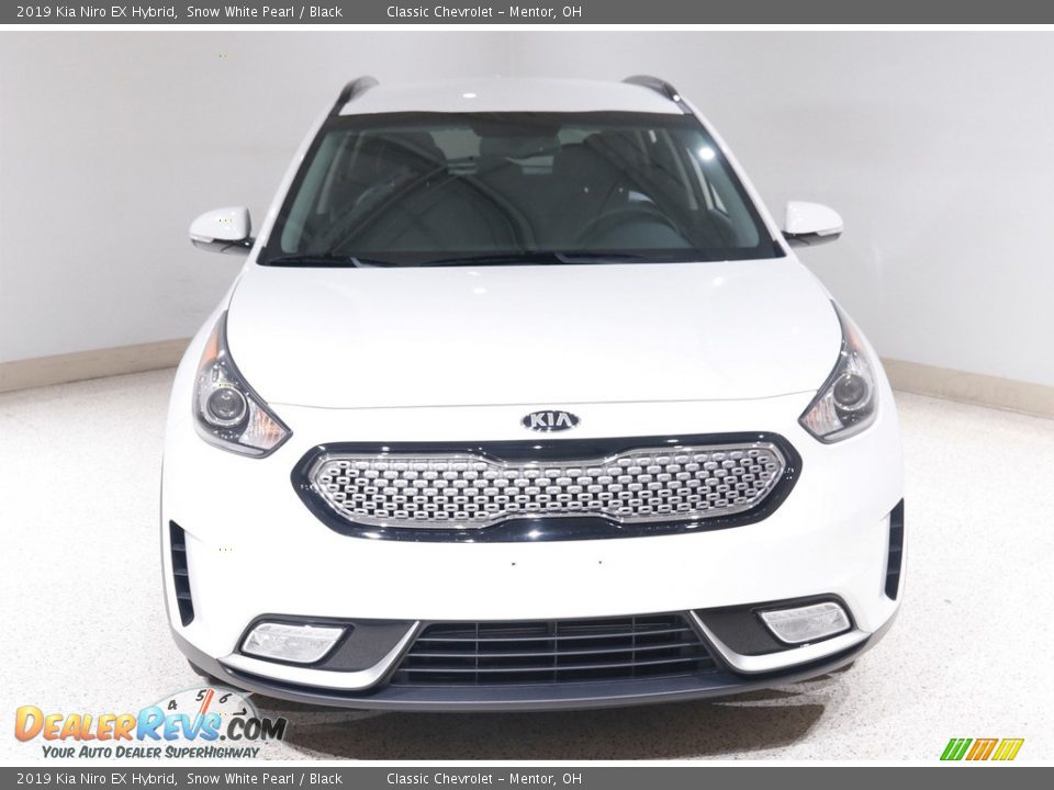 2019 Kia Niro EX Hybrid Snow White Pearl / Black Photo #2