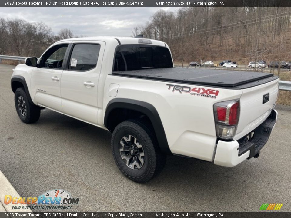 2023 Toyota Tacoma TRD Off Road Double Cab 4x4 Ice Cap / Black/Cement Photo #2