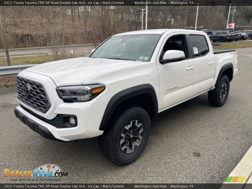 2023 Toyota Tacoma TRD Off Road Double Cab 4x4 Ice Cap / Black/Cement Photo #7
