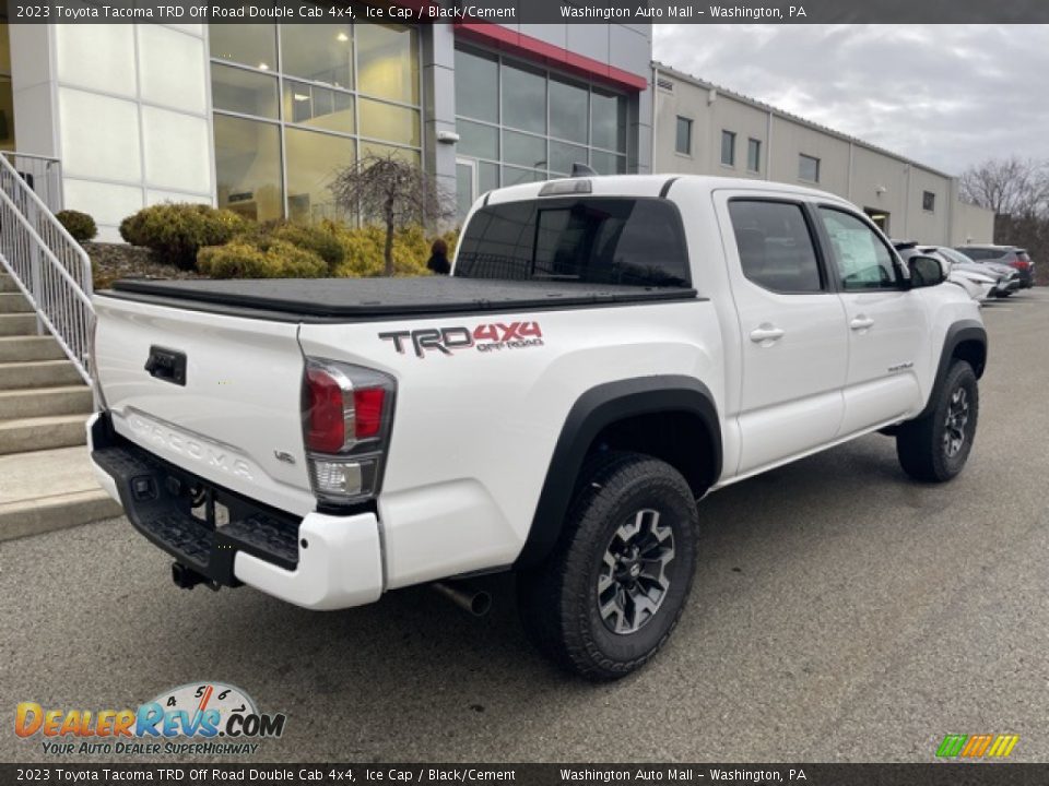 2023 Toyota Tacoma TRD Off Road Double Cab 4x4 Ice Cap / Black/Cement Photo #9