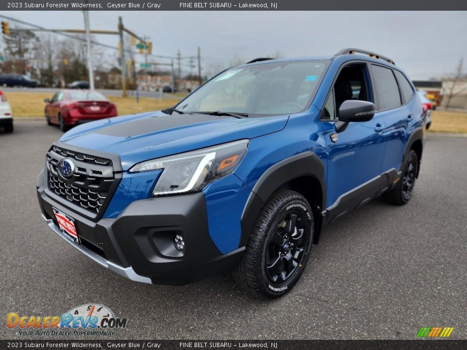 2023 Subaru Forester Wilderness Geyser Blue / Gray Photo #1