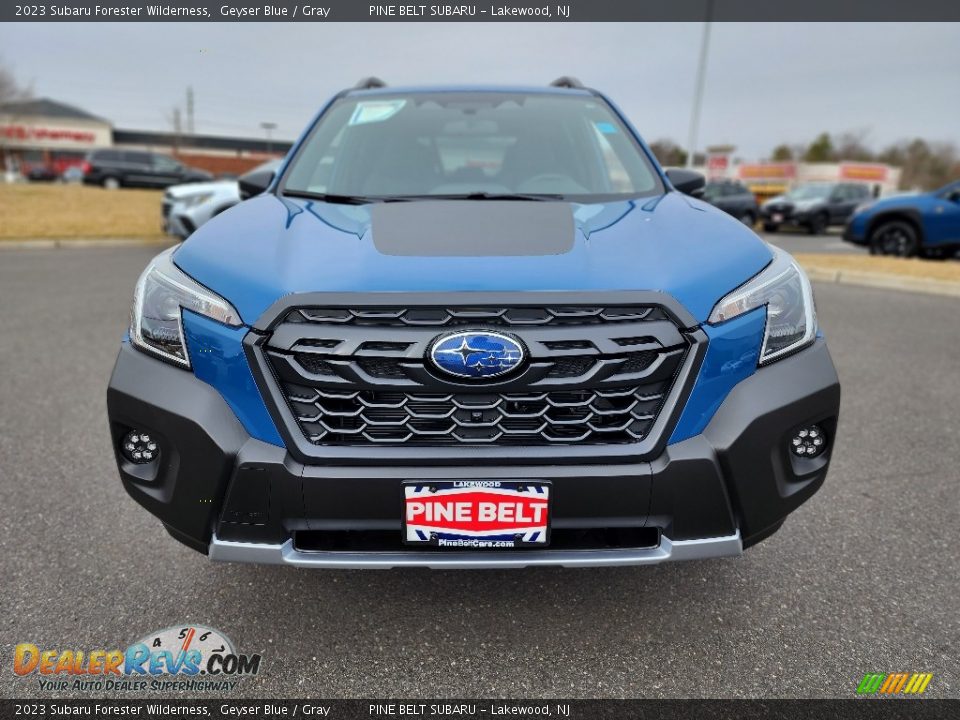 2023 Subaru Forester Wilderness Geyser Blue / Gray Photo #2