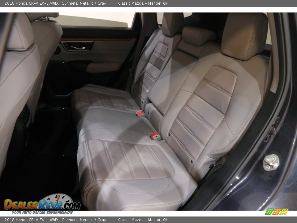 2018 Honda CR-V EX-L AWD Gunmetal Metallic / Gray Photo #20