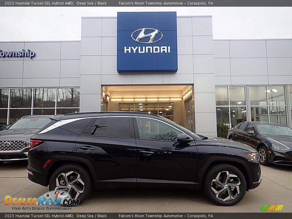 Deep Sea 2023 Hyundai Tucson SEL Hybrid AWD Photo #1