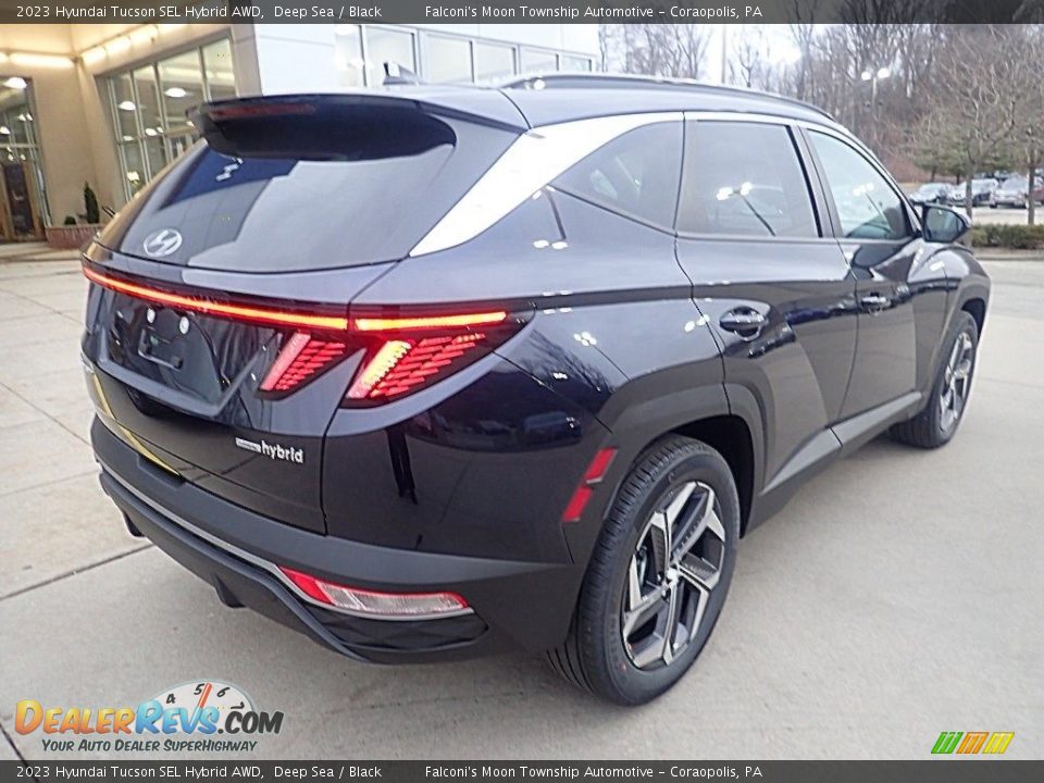 2023 Hyundai Tucson SEL Hybrid AWD Deep Sea / Black Photo #2