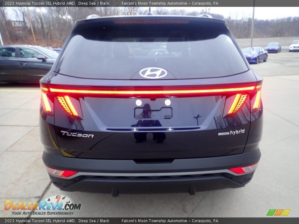 2023 Hyundai Tucson SEL Hybrid AWD Deep Sea / Black Photo #3