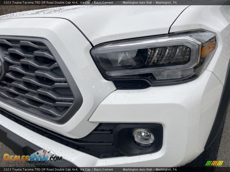 2023 Toyota Tacoma TRD Off Road Double Cab 4x4 Ice Cap / Black/Cement Photo #25