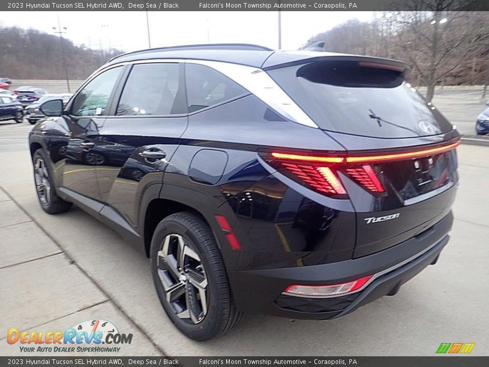 2023 Hyundai Tucson SEL Hybrid AWD Deep Sea / Black Photo #5