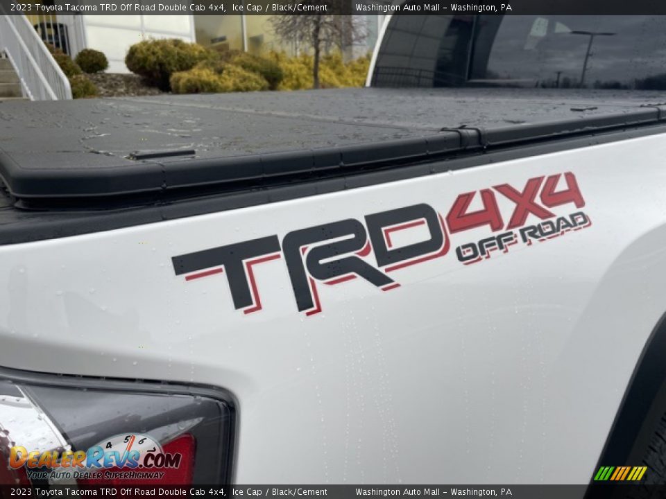 2023 Toyota Tacoma TRD Off Road Double Cab 4x4 Ice Cap / Black/Cement Photo #27