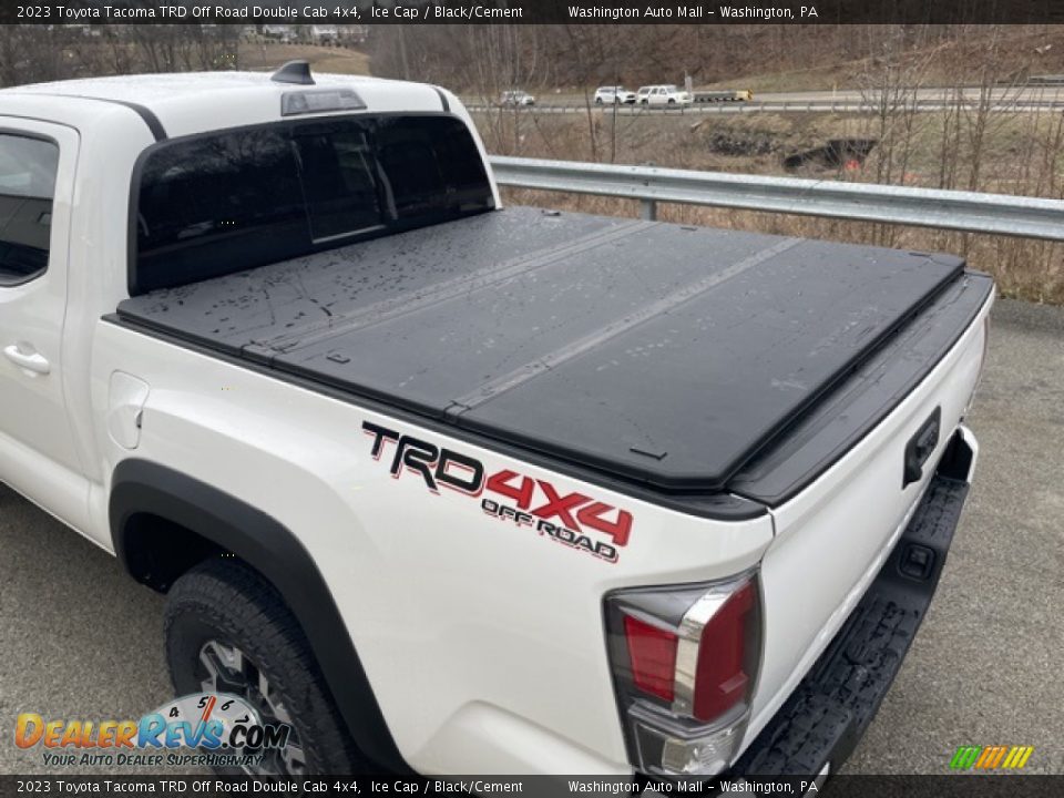 2023 Toyota Tacoma TRD Off Road Double Cab 4x4 Ice Cap / Black/Cement Photo #28