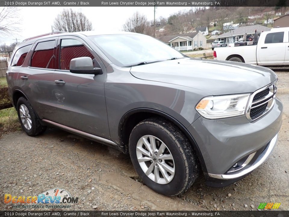 2019 Dodge Durango SXT AWD Granite / Black Photo #4