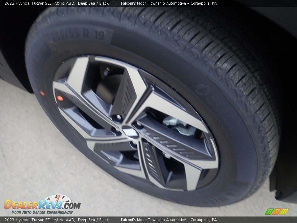 2023 Hyundai Tucson SEL Hybrid AWD Deep Sea / Black Photo #10