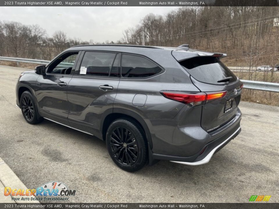 2023 Toyota Highlander XSE AWD Magnetic Gray Metallic / Cockpit Red Photo #2