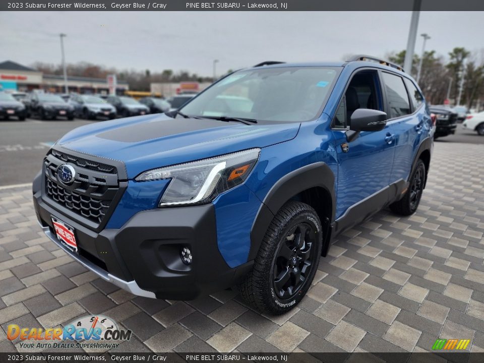 2023 Subaru Forester Wilderness Geyser Blue / Gray Photo #1