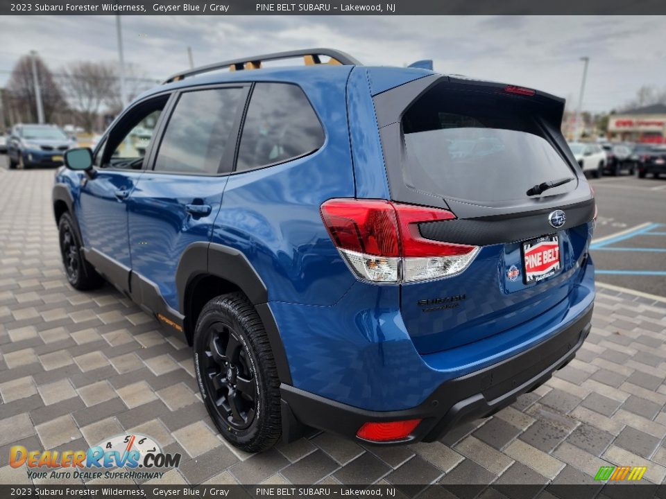 2023 Subaru Forester Wilderness Geyser Blue / Gray Photo #4