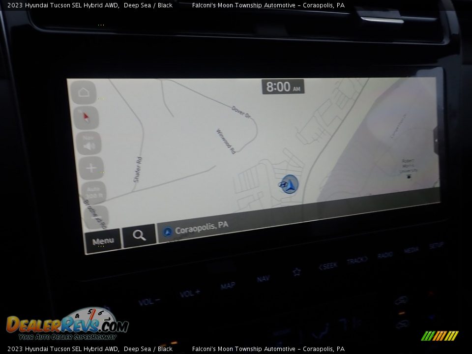 Navigation of 2023 Hyundai Tucson SEL Hybrid AWD Photo #16