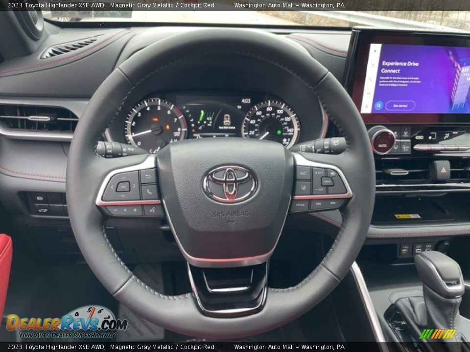 2023 Toyota Highlander XSE AWD Steering Wheel Photo #10