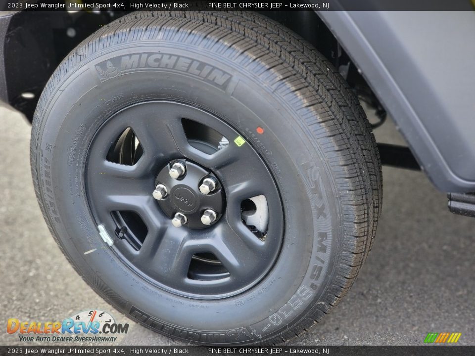 2023 Jeep Wrangler Unlimited Sport 4x4 High Velocity / Black Photo #7