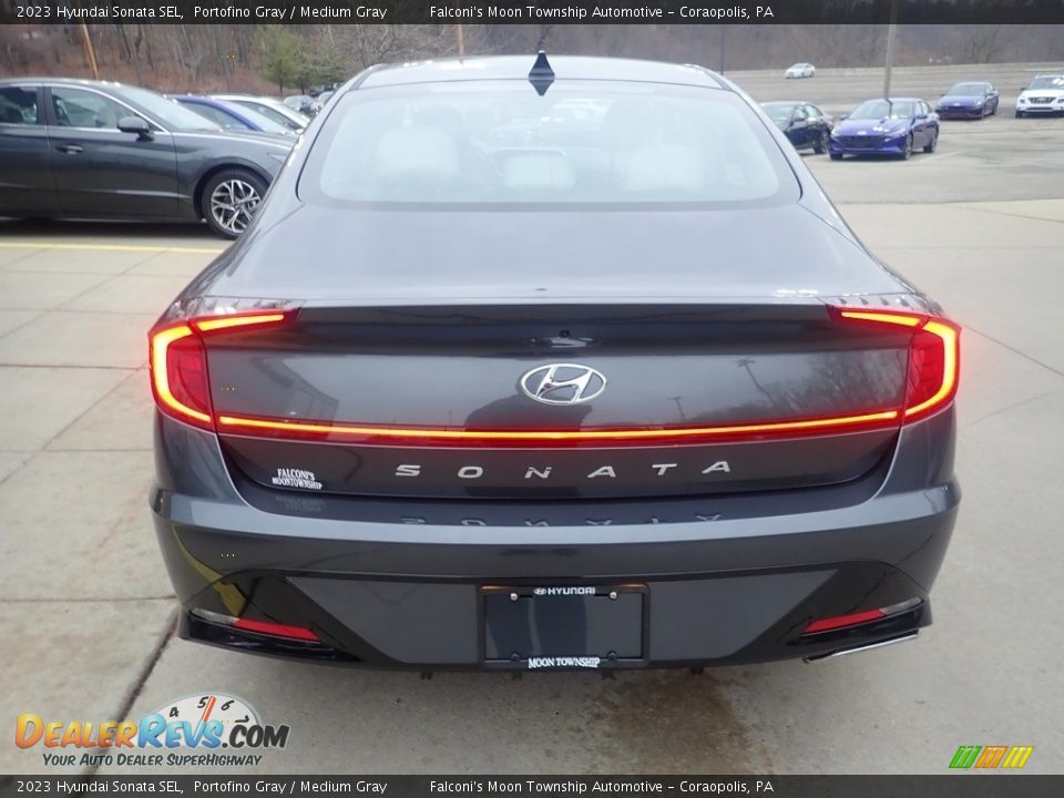 2023 Hyundai Sonata SEL Portofino Gray / Medium Gray Photo #3