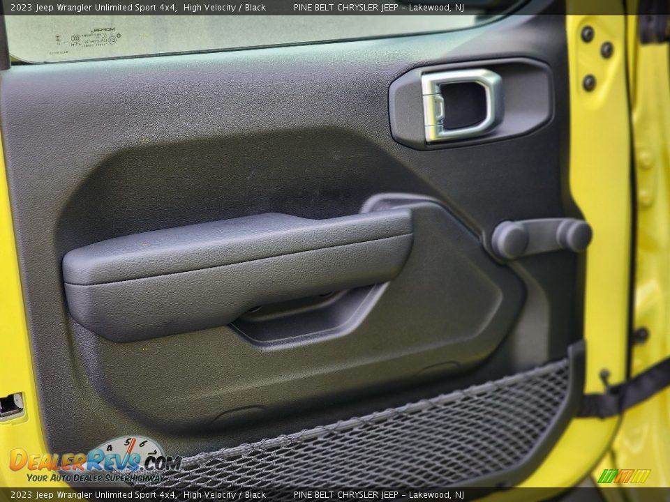 2023 Jeep Wrangler Unlimited Sport 4x4 High Velocity / Black Photo #10