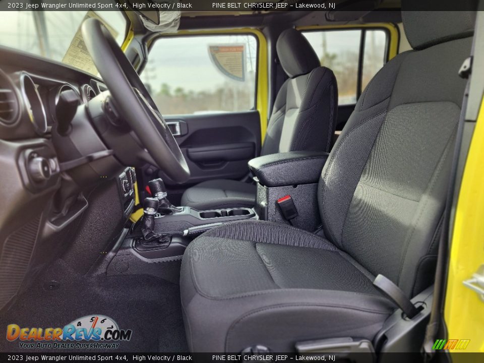 2023 Jeep Wrangler Unlimited Sport 4x4 High Velocity / Black Photo #12
