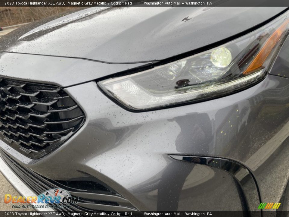 2023 Toyota Highlander XSE AWD Magnetic Gray Metallic / Cockpit Red Photo #22