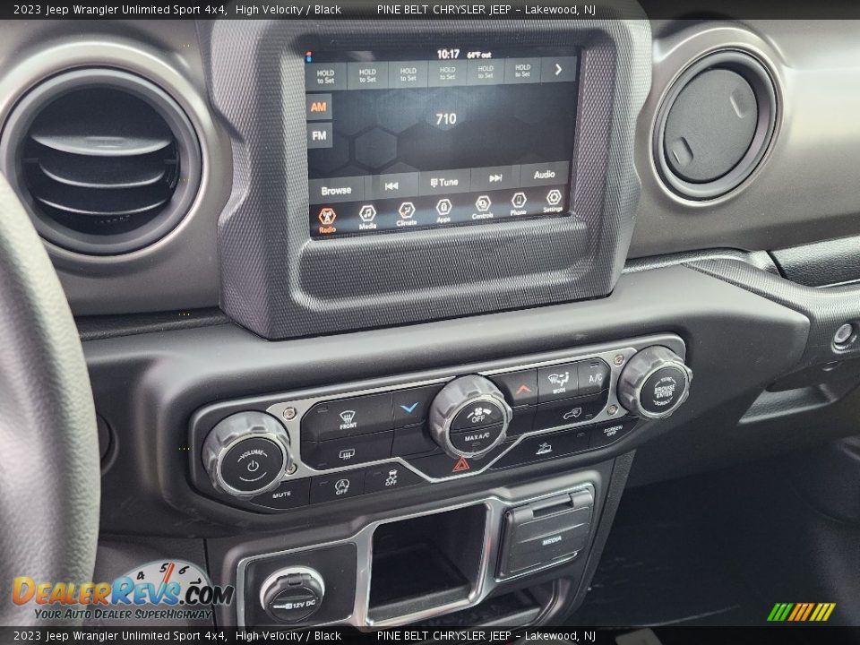 2023 Jeep Wrangler Unlimited Sport 4x4 High Velocity / Black Photo #14