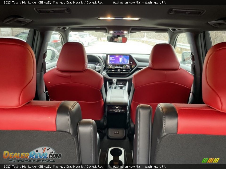 2023 Toyota Highlander XSE AWD Magnetic Gray Metallic / Cockpit Red Photo #24