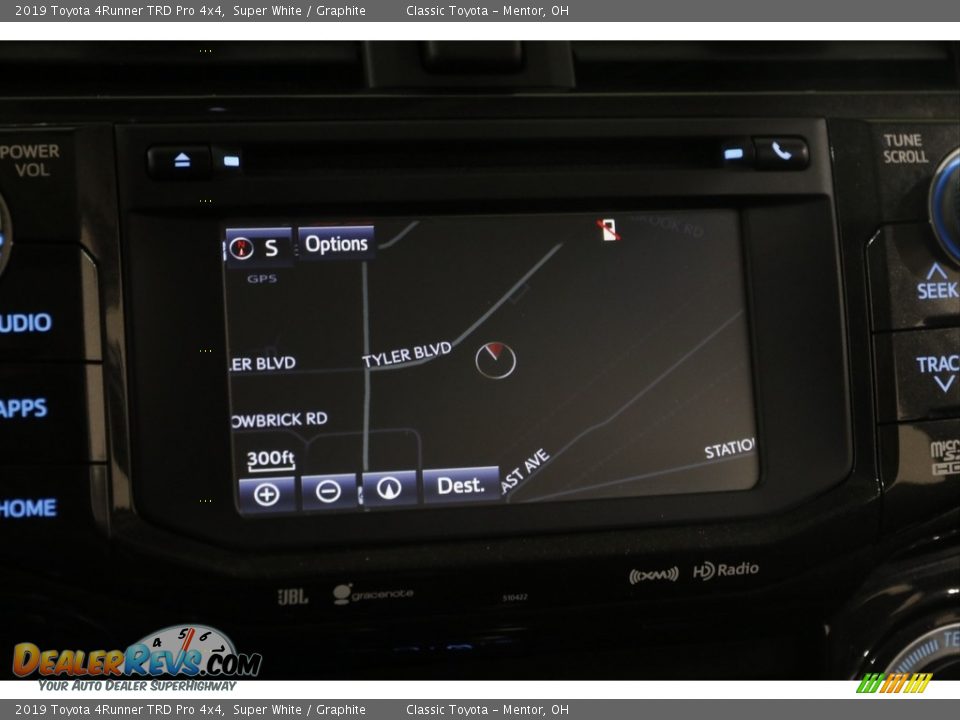 2019 Toyota 4Runner TRD Pro 4x4 Super White / Graphite Photo #10